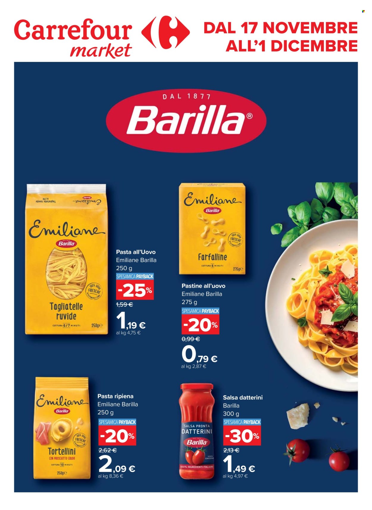 Volantino Carrefour - 17/11/2025 - 1/12/2025. Pagina 1