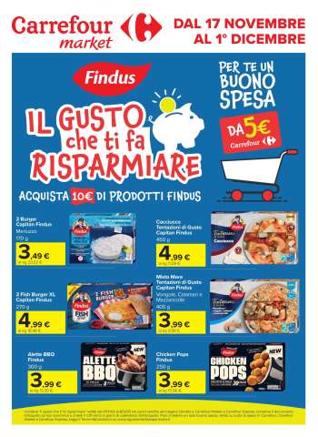 Volantino Carrefour - 17/11/2025 - 1/12/2025.