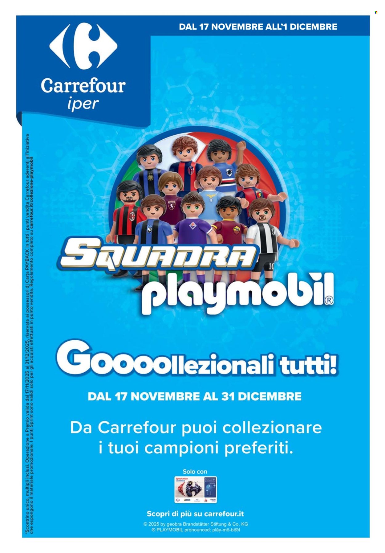 Volantino Carrefour - 17/11/2025 - 1/12/2025. Pagina 1