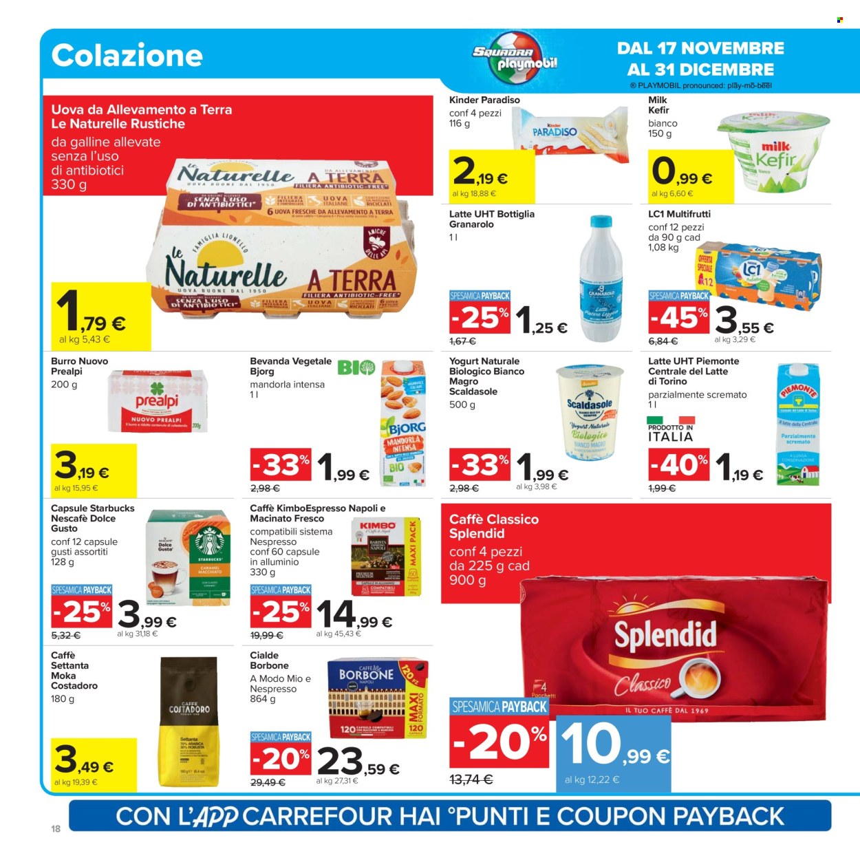 Volantino Carrefour - 17/11/2025 - 1/12/2025. Pagina 18