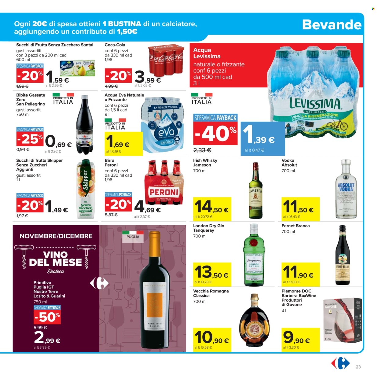 Volantino Carrefour - 17/11/2025 - 1/12/2025. Pagina 23