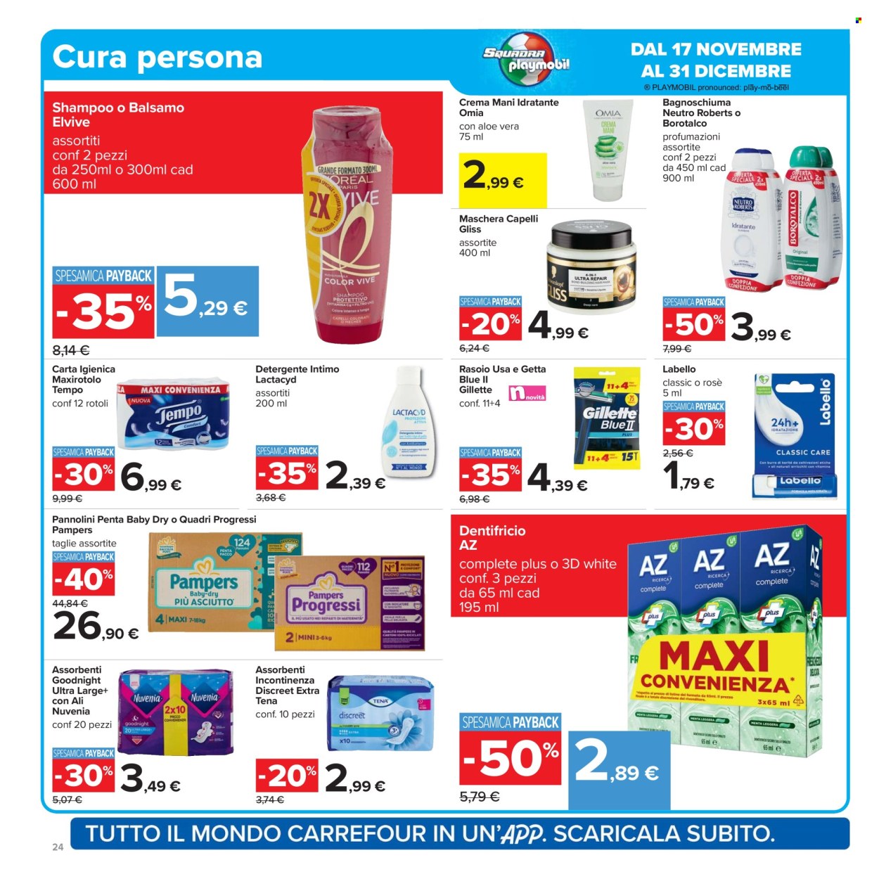 Volantino Carrefour - 17/11/2025 - 1/12/2025. Pagina 24