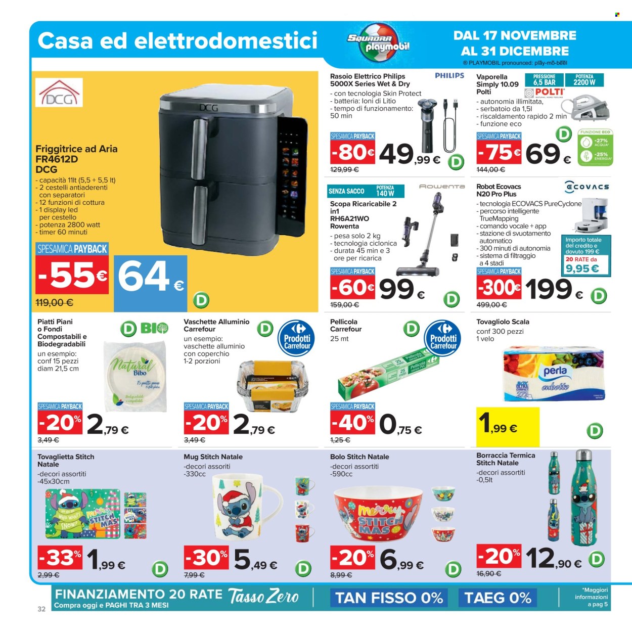 Volantino Carrefour - 17/11/2025 - 1/12/2025. Pagina 32