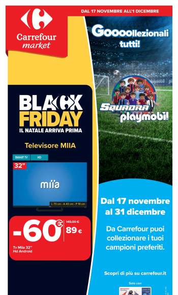 Volantino Carrefour - 17/11/2025 - 1/12/2025.