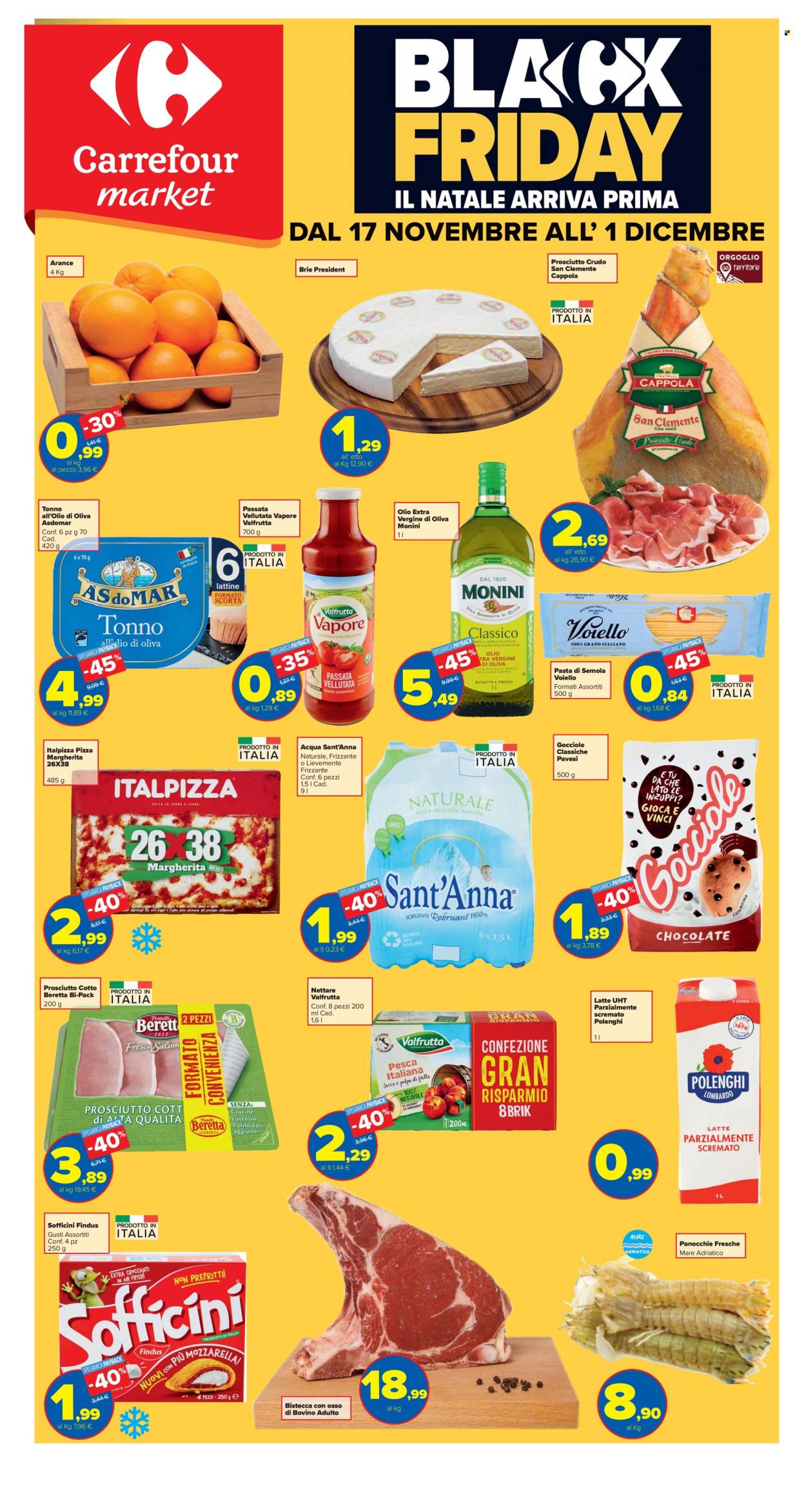 Volantino Carrefour - 17/11/2025 - 1/12/2025. Pagina 1