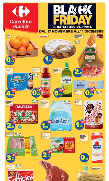 Volantino Carrefour - 17/11/2025 - 1/12/2025.