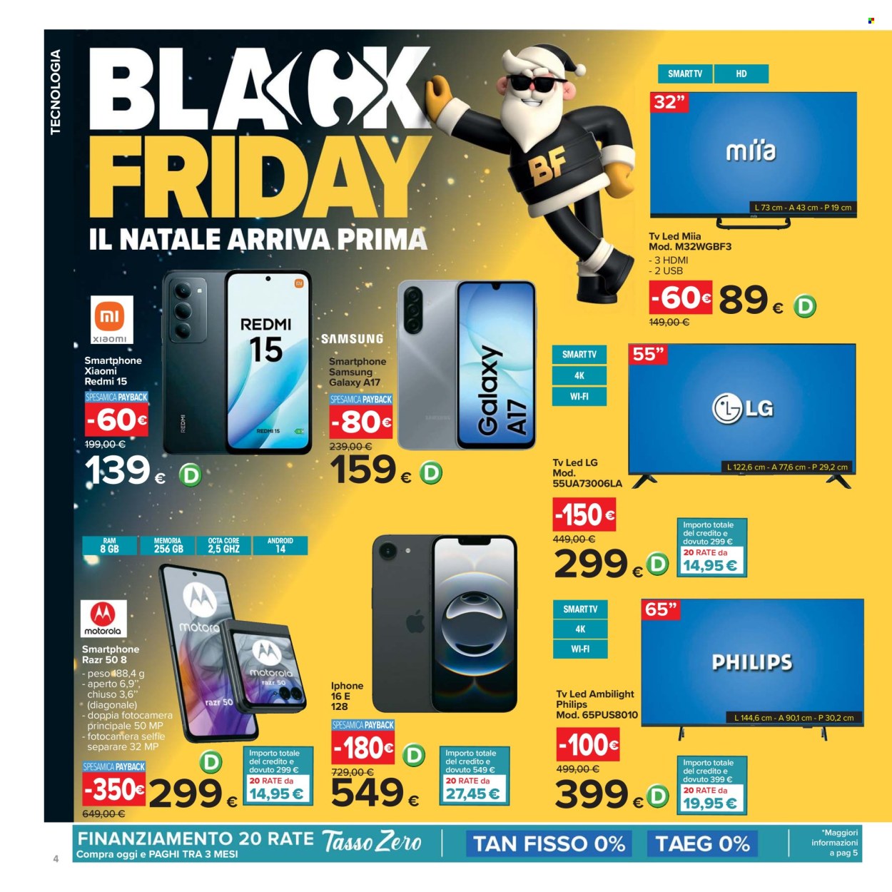 Volantino Carrefour - 17/11/2025 - 1/12/2025. Pagina 4