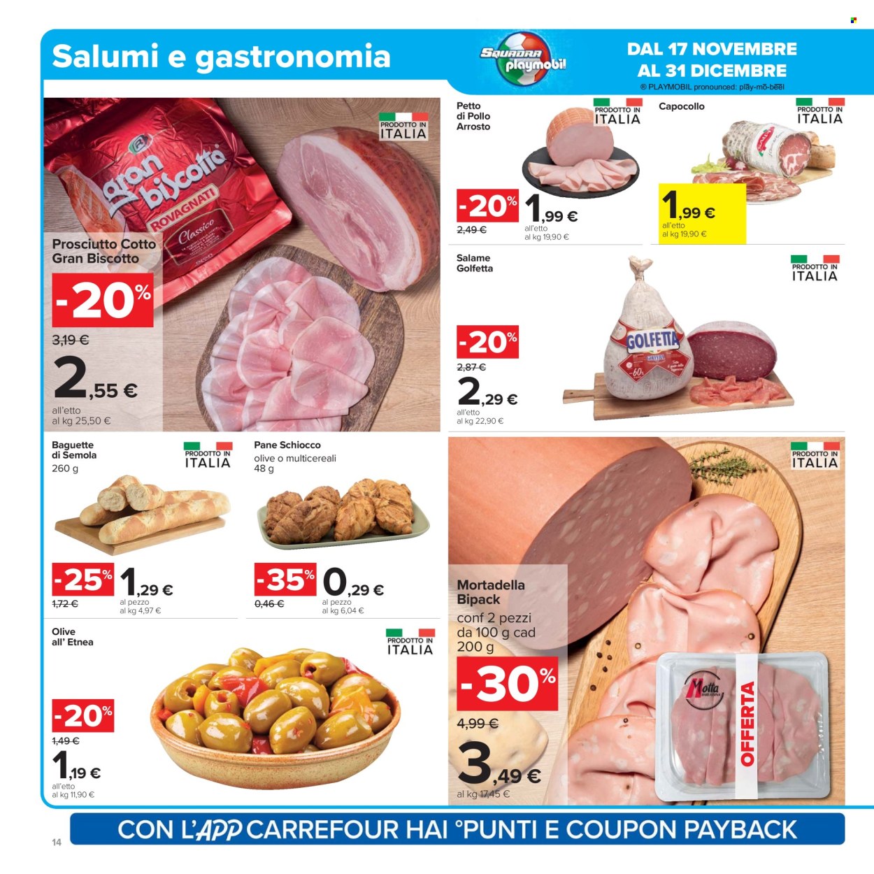 Volantino Carrefour - 17/11/2025 - 1/12/2025. Pagina 14