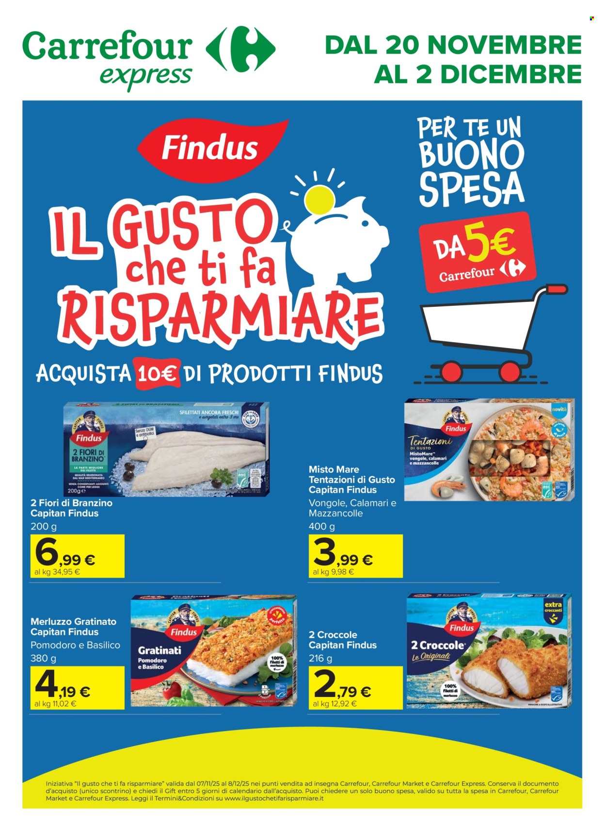 Volantino Carrefour - 20/11/2025 - 2/12/2025. Pagina 1