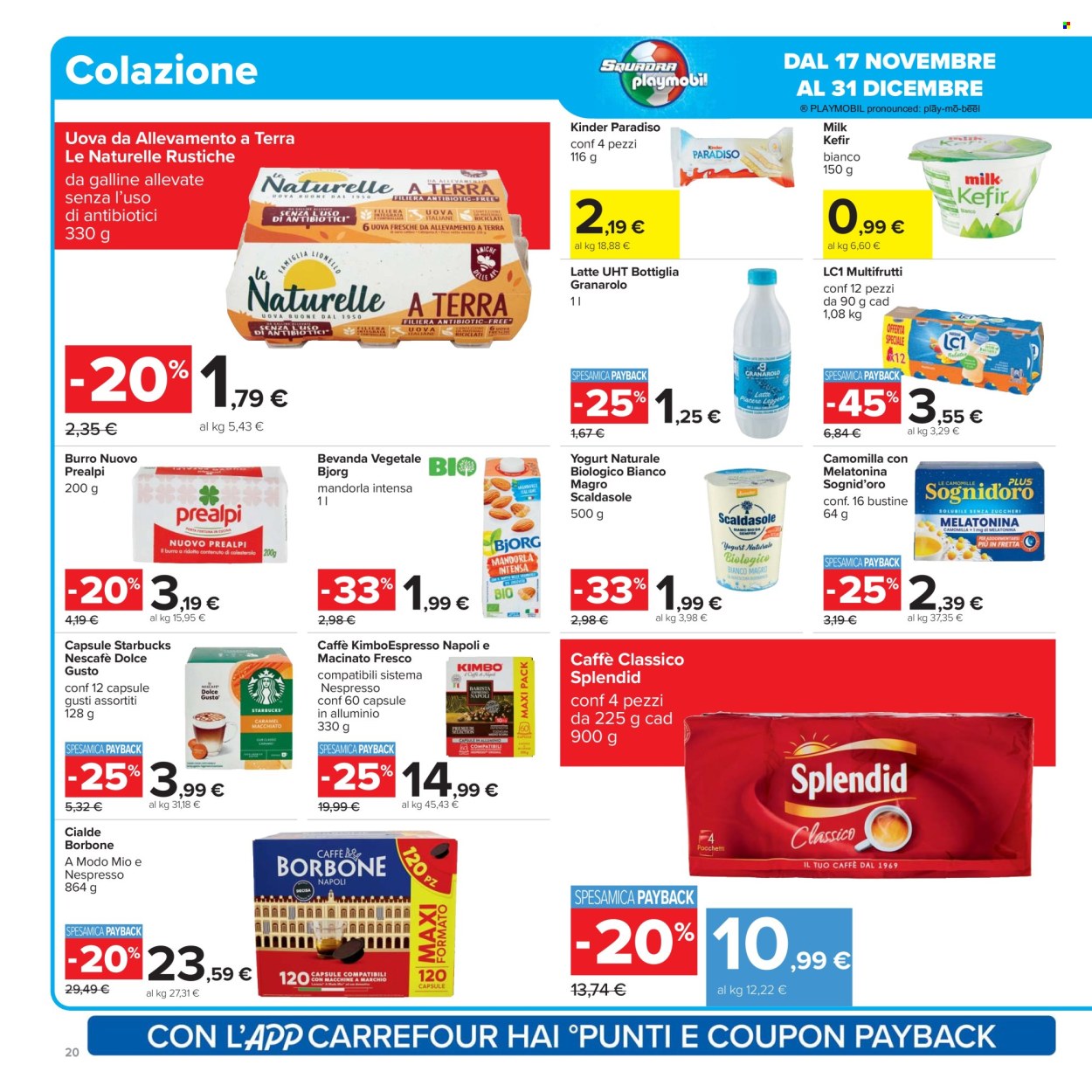 Volantino Carrefour - 17/11/2025 - 1/12/2025. Pagina 20