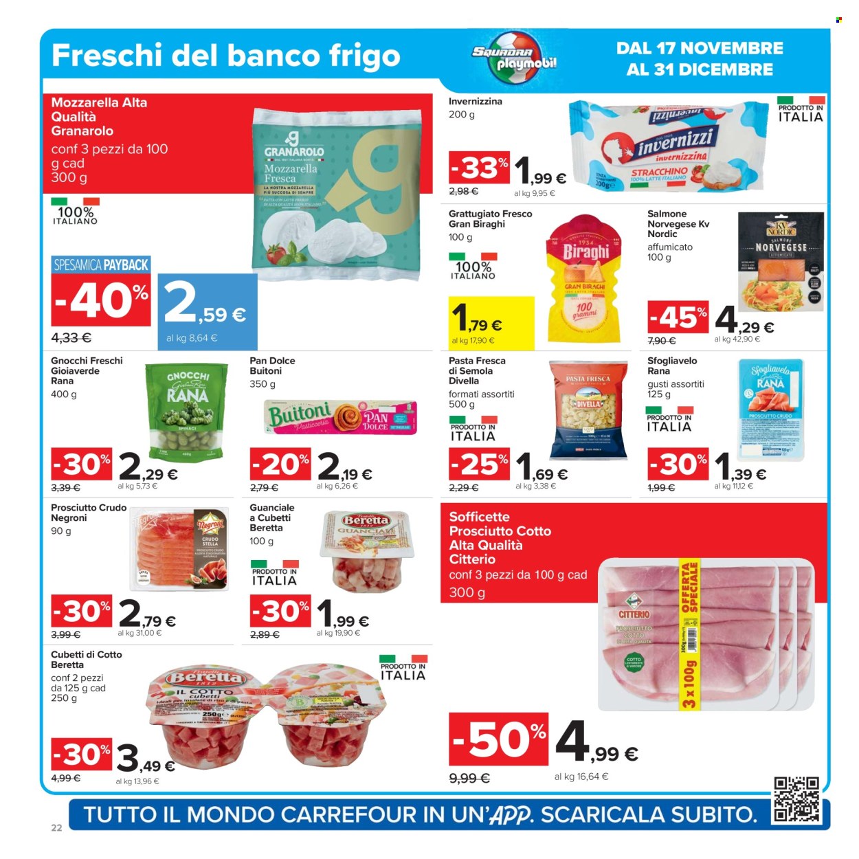 Volantino Carrefour - 17/11/2025 - 1/12/2025. Pagina 22