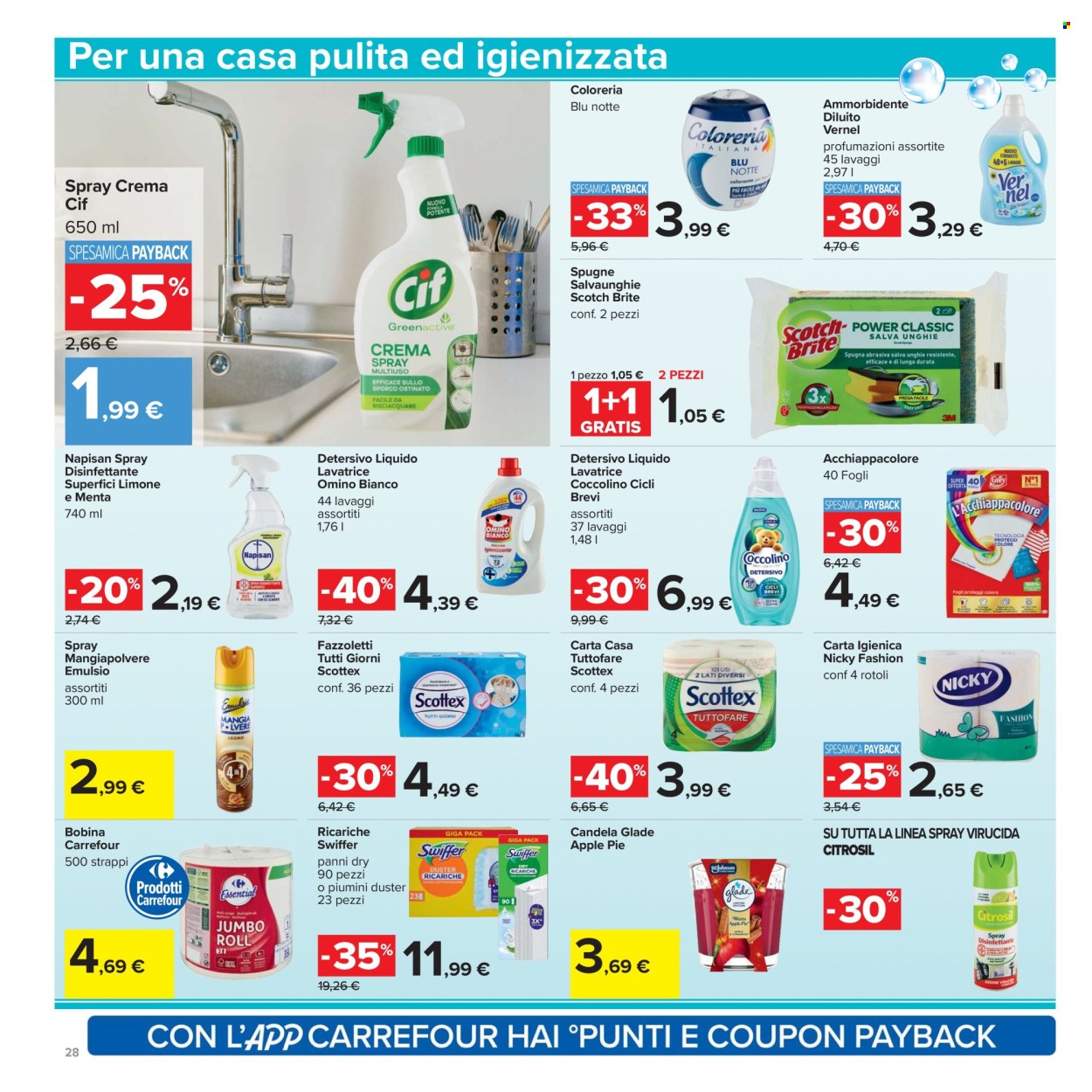 Volantino Carrefour - 17/11/2025 - 1/12/2025. Pagina 28