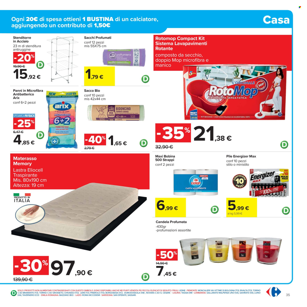 Volantino Carrefour - 17/11/2025 - 1/12/2025. Pagina 35