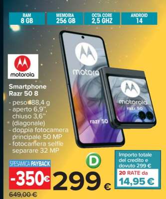 Motorola Smartphone Razr 50 8