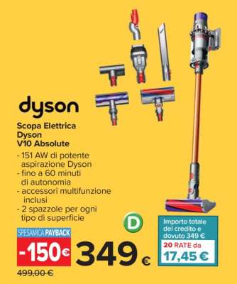 DYSON - V10 Absolute