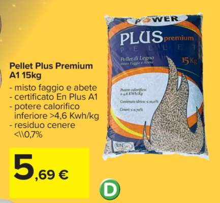 Pellet Plus Premium A1 15kg