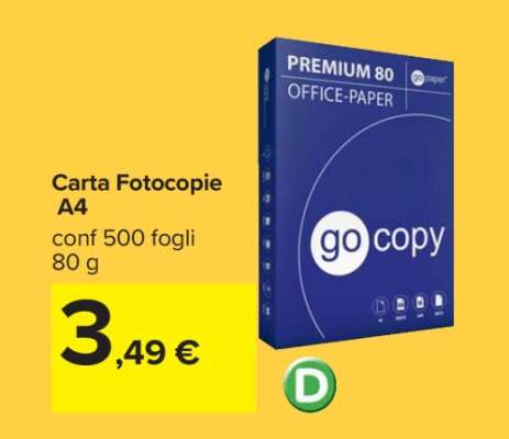 Carta Fotocopie A4