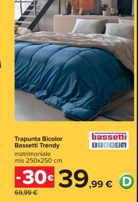 Trapunta Bicolor Bassetti Trendy