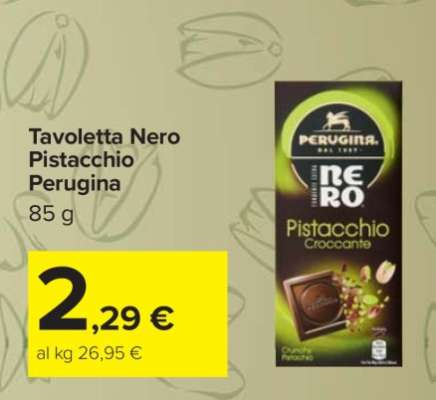 Tavoletta Nero Pistacchio Perugina