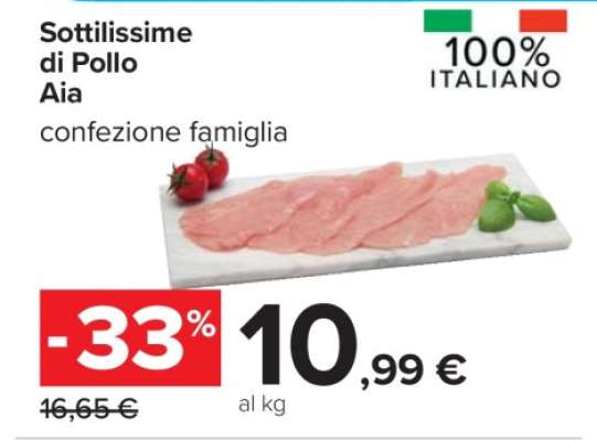 Sottilissime di Pollo Aia