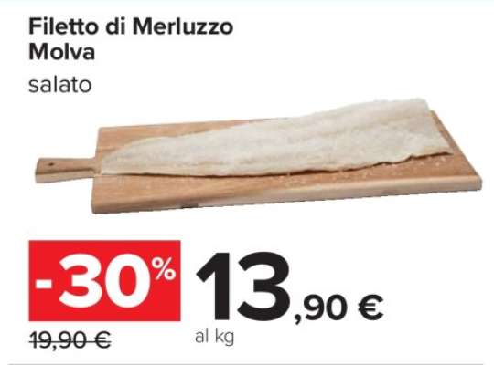 Filetto di Merluzzo Molva