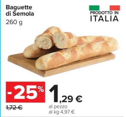 Baguette di Semola