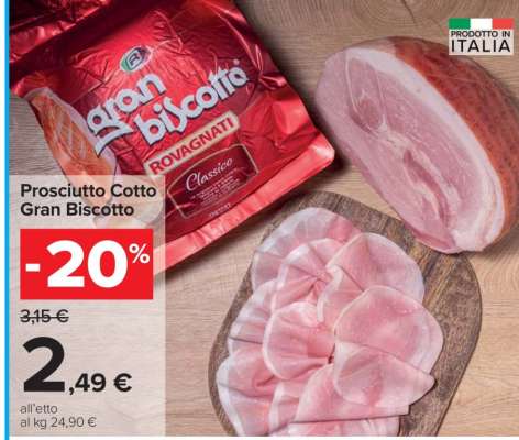 Prosciutto Cotto Gran Biscotto