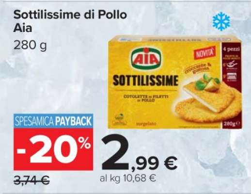 Sottilissime di Pollo Aia