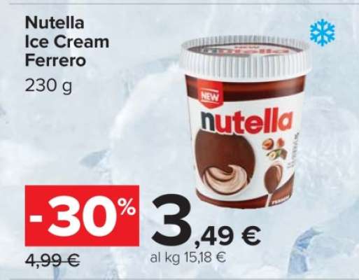 Nutella Ice Cream Ferrero