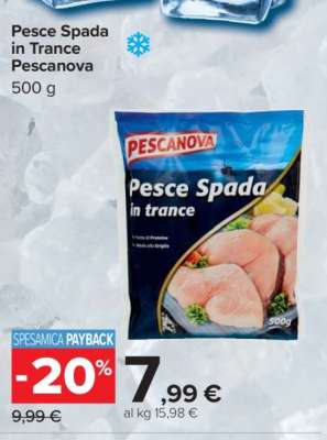 Pesce Spada in Trance Pescanova