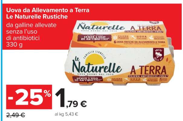 Uova Da Allevamento A Terra Le Naturelle Rustiche