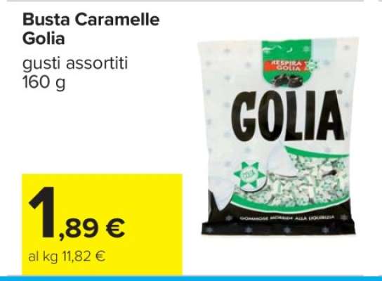 Busta Caramelle Golia