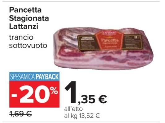 Pancetta Stagionata Lattanzi