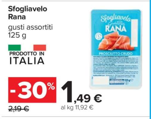 Sfogliavelo Rana