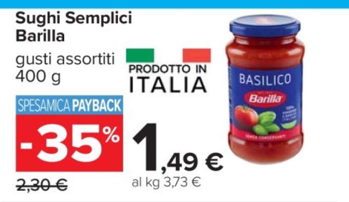 Sughi Semplici Barilla