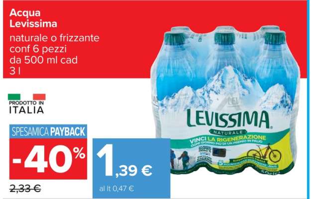ACQUA LEVISSIMA
