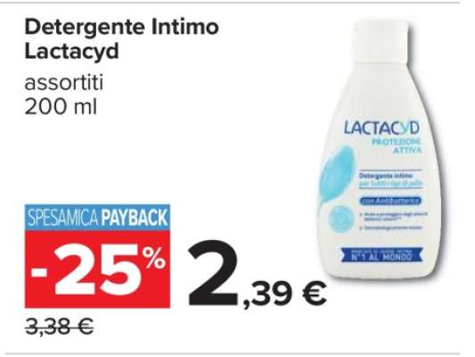 DETERGENTE INTIMO LACTACYD