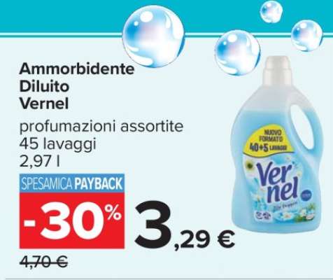 Ammorbidente Diluìto Vernel