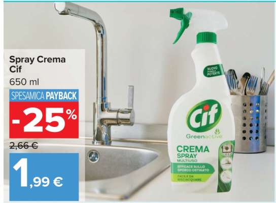 Spray Crema Cif