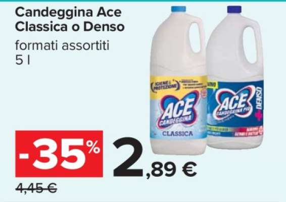 Candeggina Ace Classica o Denso