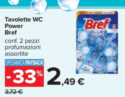 Tavolette WC Power Bref