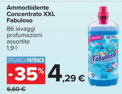 Ammorbidente Concentrato XXL Fabuloso