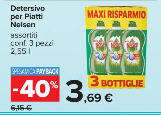 Detersivo per piatti Nelsen