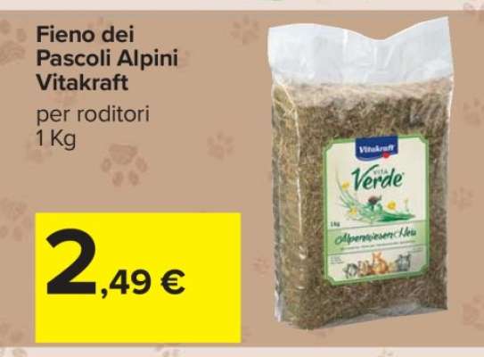 Fieno dei Pascoli Alpini Vitakraft