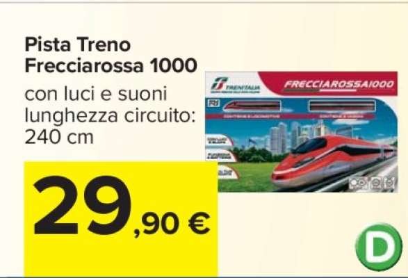 Pista Treno Frecciarossa 1000