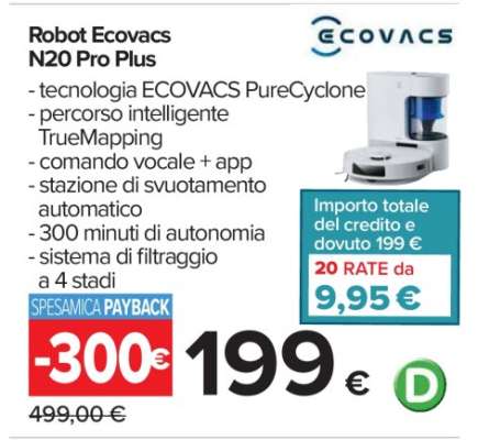 Robot Ecovacs N20 Pro Plus