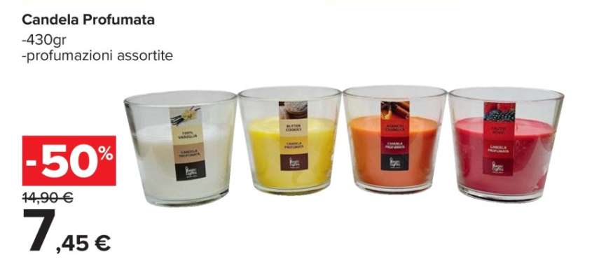 Candela profumata