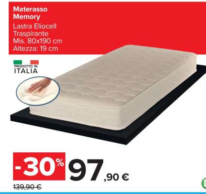 Materasso Memory