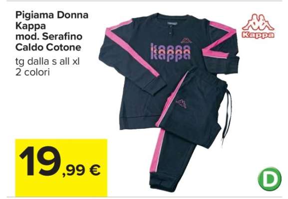 Pigiama Donna Kappa