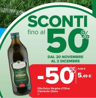 Olio Extra Vergine d’Oliva Clemente Ulisse